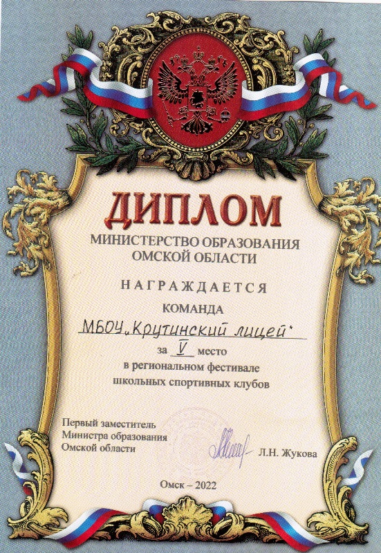 грамота спорт