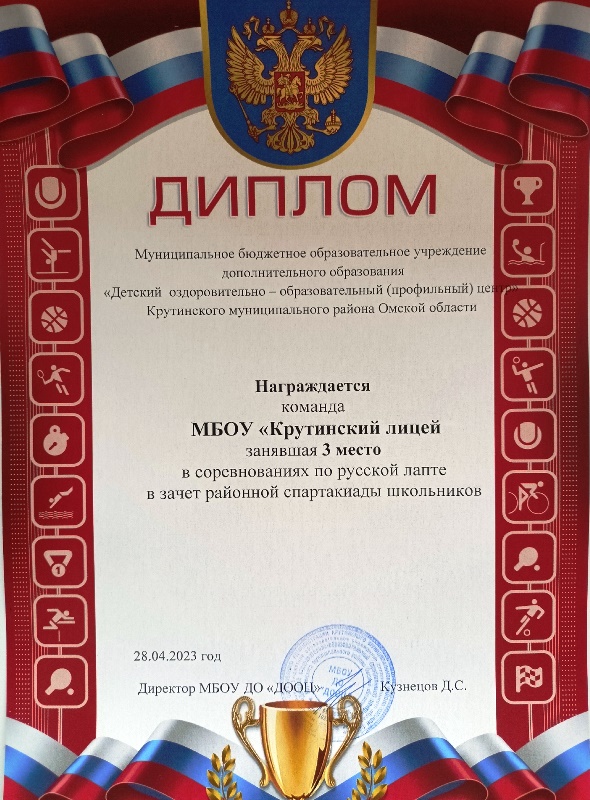 грамота спорт