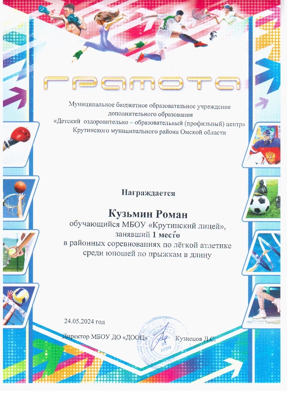 грамота спорт