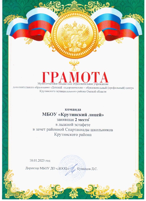 грамота спорт