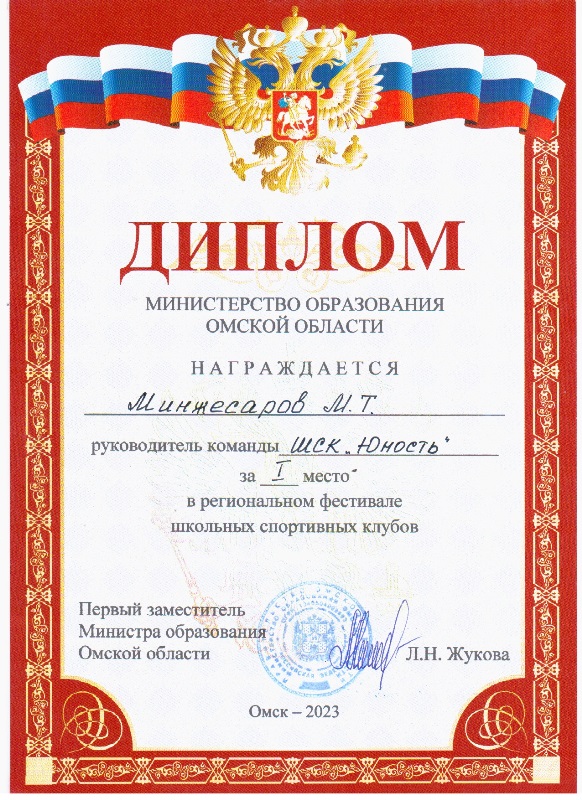 грамота спорт
