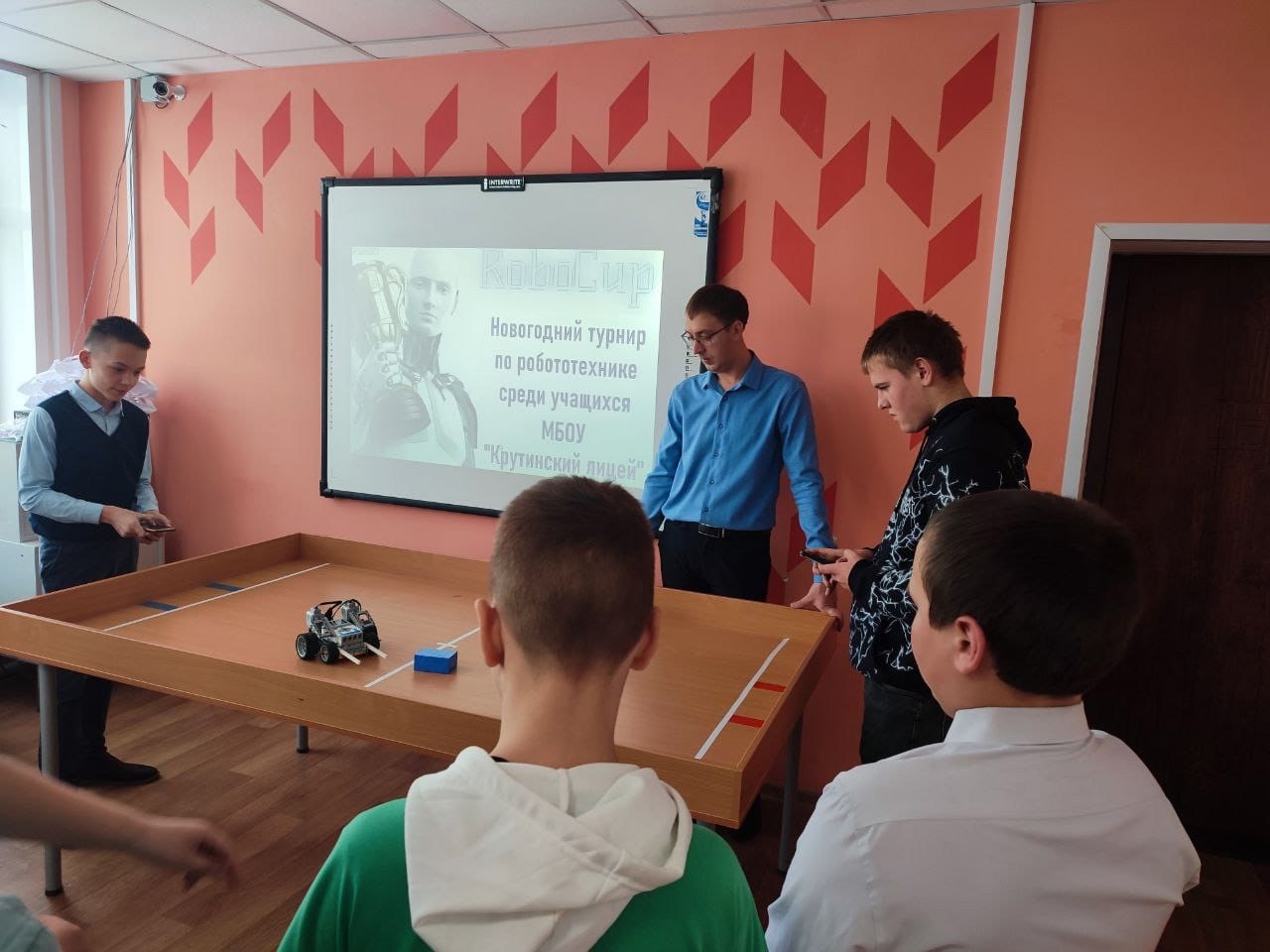 Новогодний турнир по робототехнике.
